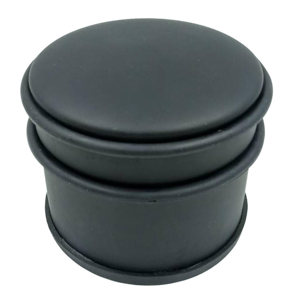 Svenska Living Deurstopper - Zwart-mat - 10 X 8 Cm - 1,1 Kg