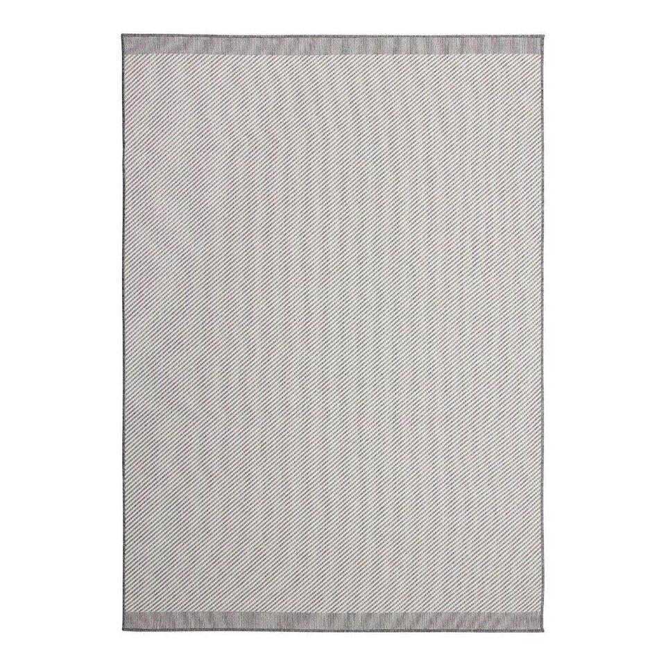 Buitenkleed Border - Grijs/wit - Dubbelzijdig - EVA Interior - 240 X 340