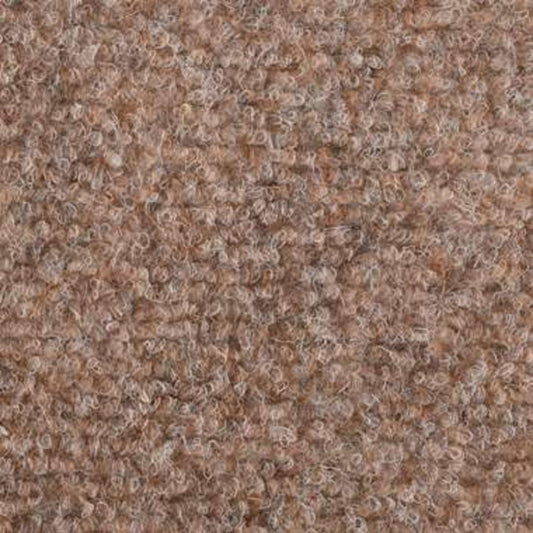 VidaXL Trapmatten Zelfklevend 65x21x4 Cm Naaldvilt Bruin 15 St