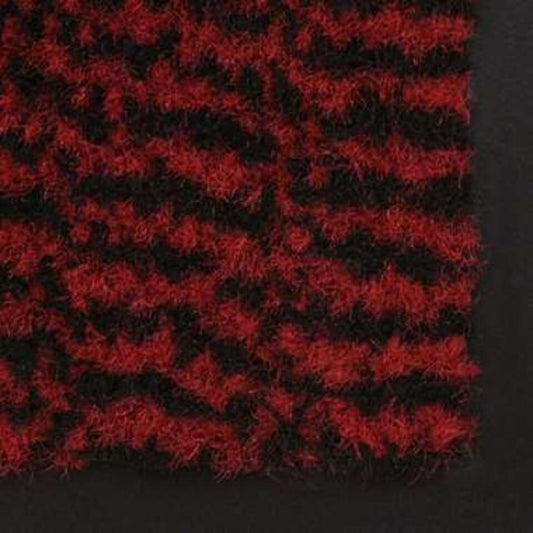 VidaXL Droogloopmat Rechthoekig Getuft 120x180 Cm Rood