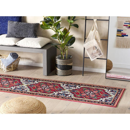 Beliani Loper - COLACHEL Multicolor Polyester 60x200 Cm
