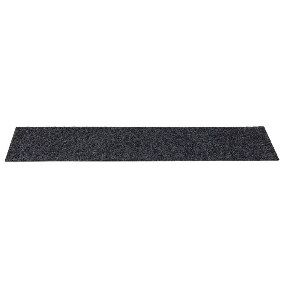  VidaXL - Trapmat - Grijs - Polypropyleen - 76 X 20 Cm - 15 Stuks
