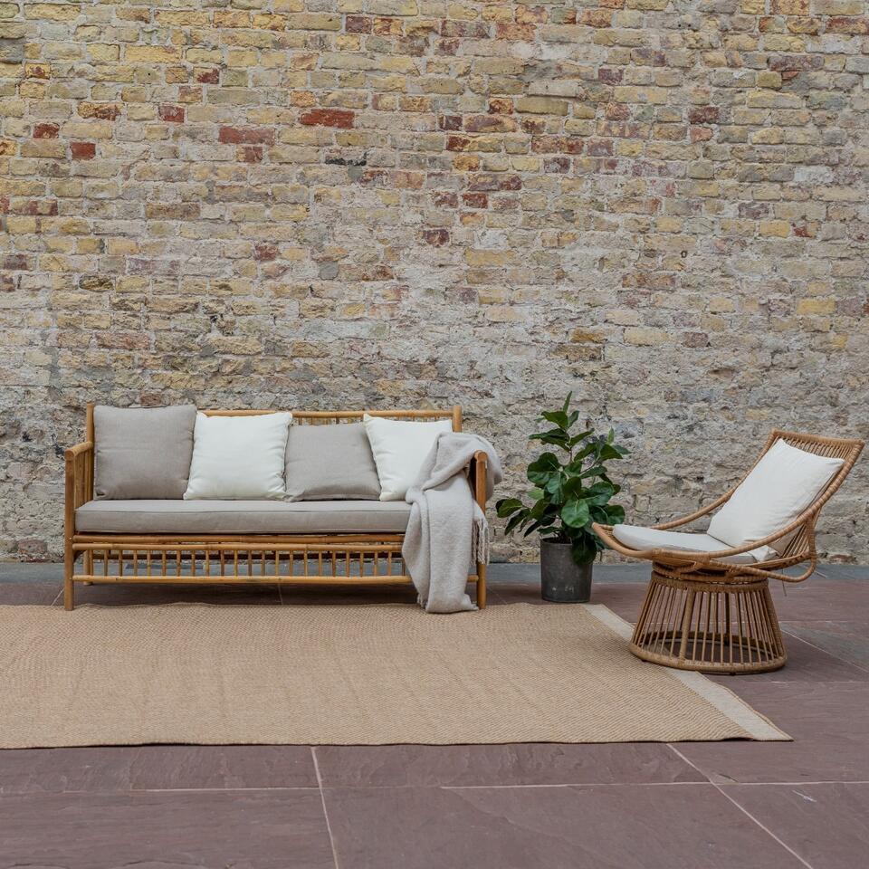  Interieur05 Jute Buitenkleed Naturel Border - 230 X 160 Cm