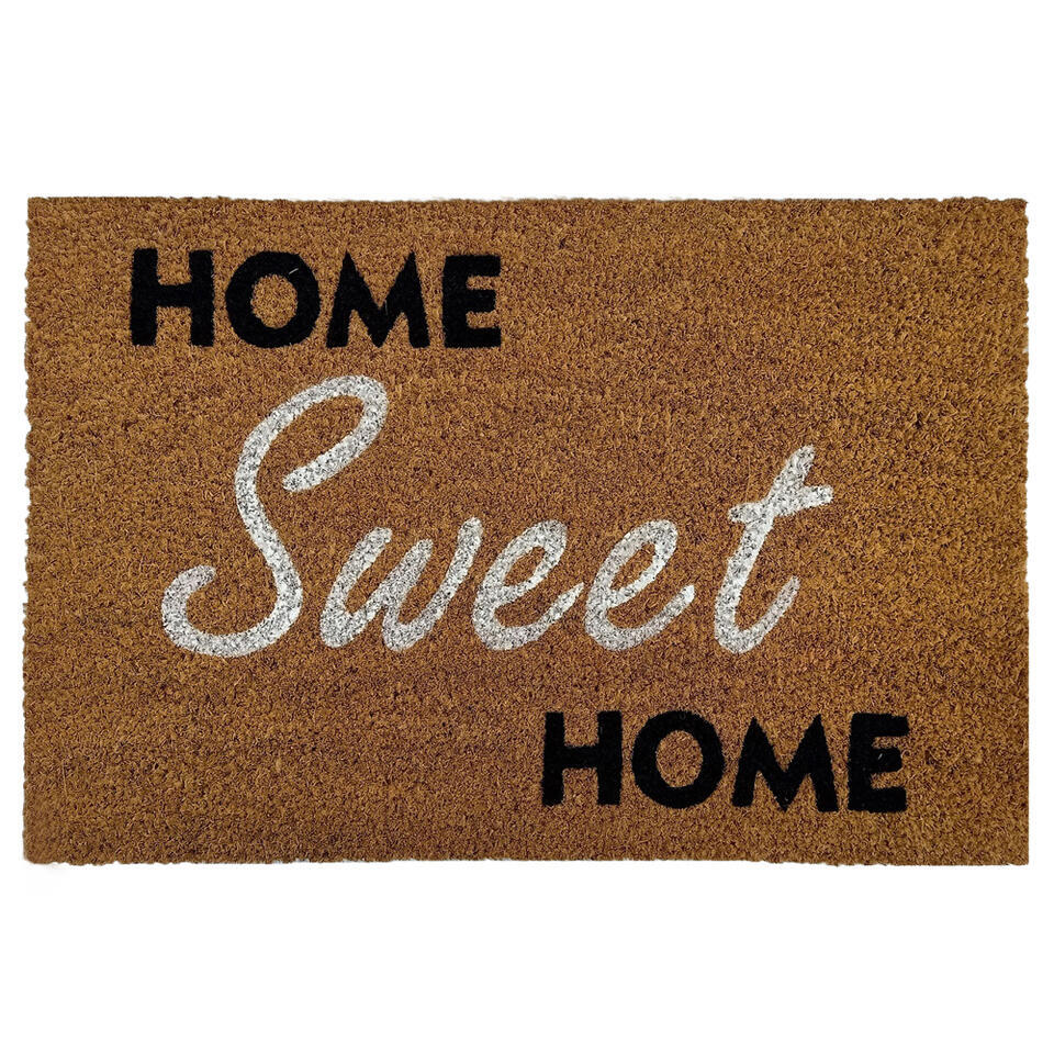  Kokosmat 'Home Sweet Home' - 50x80 Cm