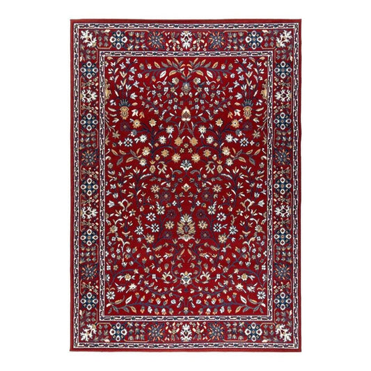  Interieur05 Vintage Vloerkleed Nazly Rood/Blauw - 190 X 280 Cm