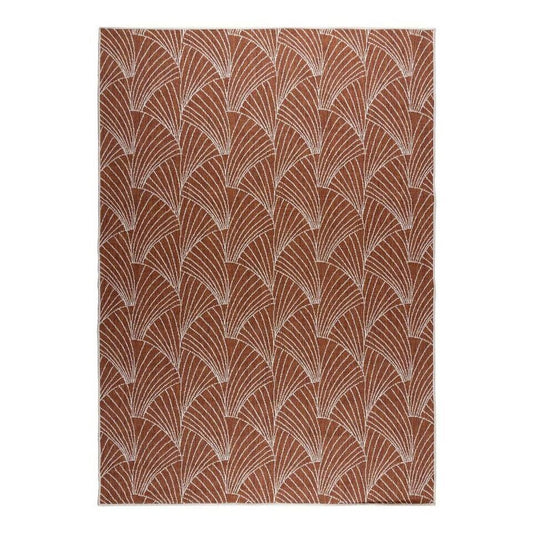  Interieur05 Buitenkleed Deco Roest/wit - 340 X 240 Cm