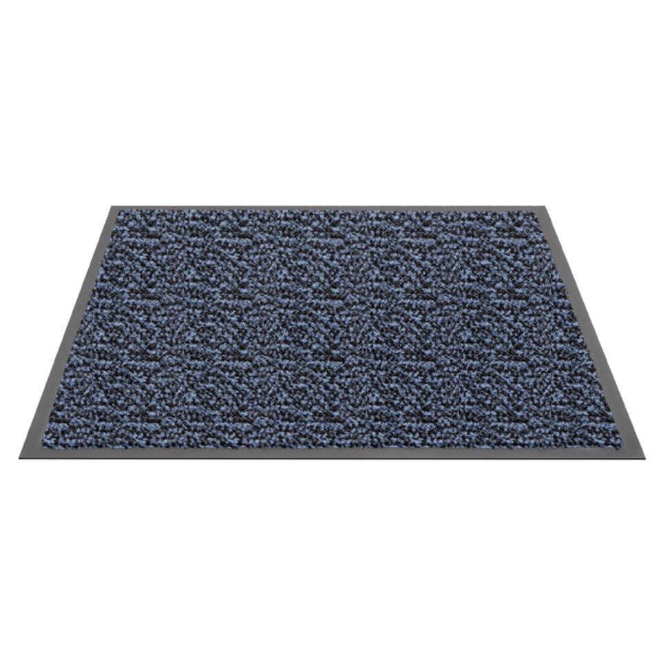 HAMAT Schoonloopmat Blauw - Mars - 60 X 80 Cm