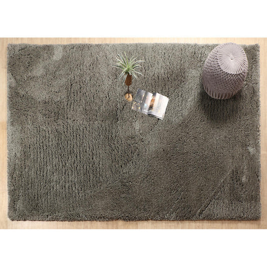  Vloerkleed Berlin Effen Groen 200x300cm