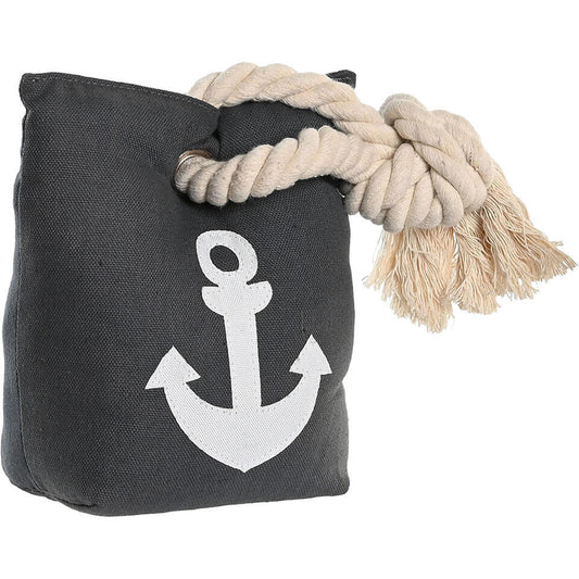  Items Deurstopper Anker Blok - Grijs - 1 Kilo - 13 X 20 Cm