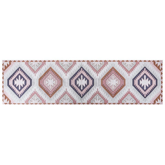  Beliani Loper - BESLER Multicolor Katoen 80x300 Cm