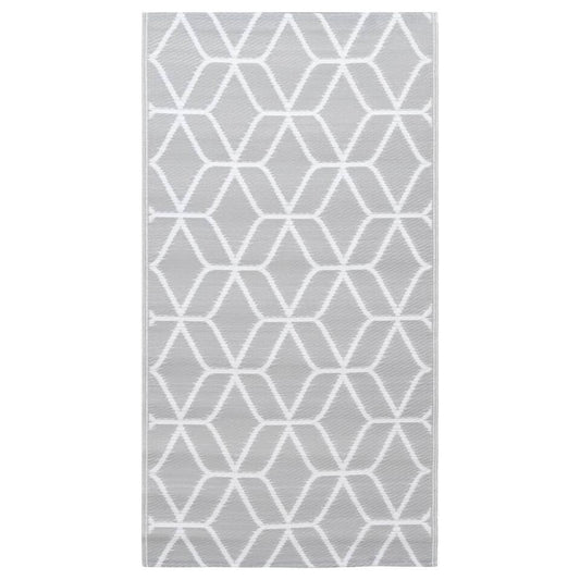  VidaXL Buitenkleed 190x290 Cm PP Grijs