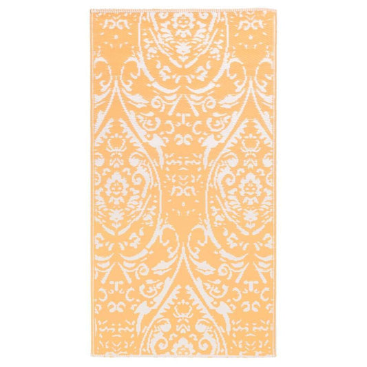  VidaXL Buitenkleed 80x150 Cm PP Oranje En Wit