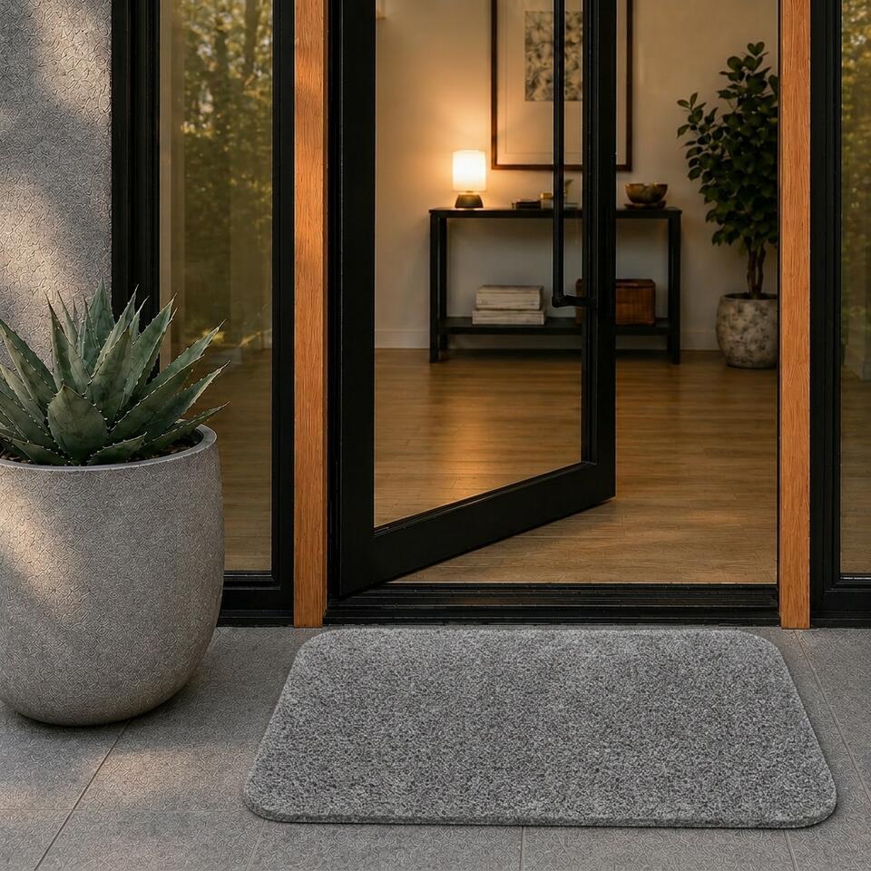 HAMAT Spaghetti Mat Light - Grijs- 60x80 Cm