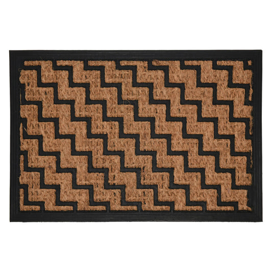 Merkloos H&S Collection Deurmat - Binnen En Buiten - Kokos - 60 X 40 Cm