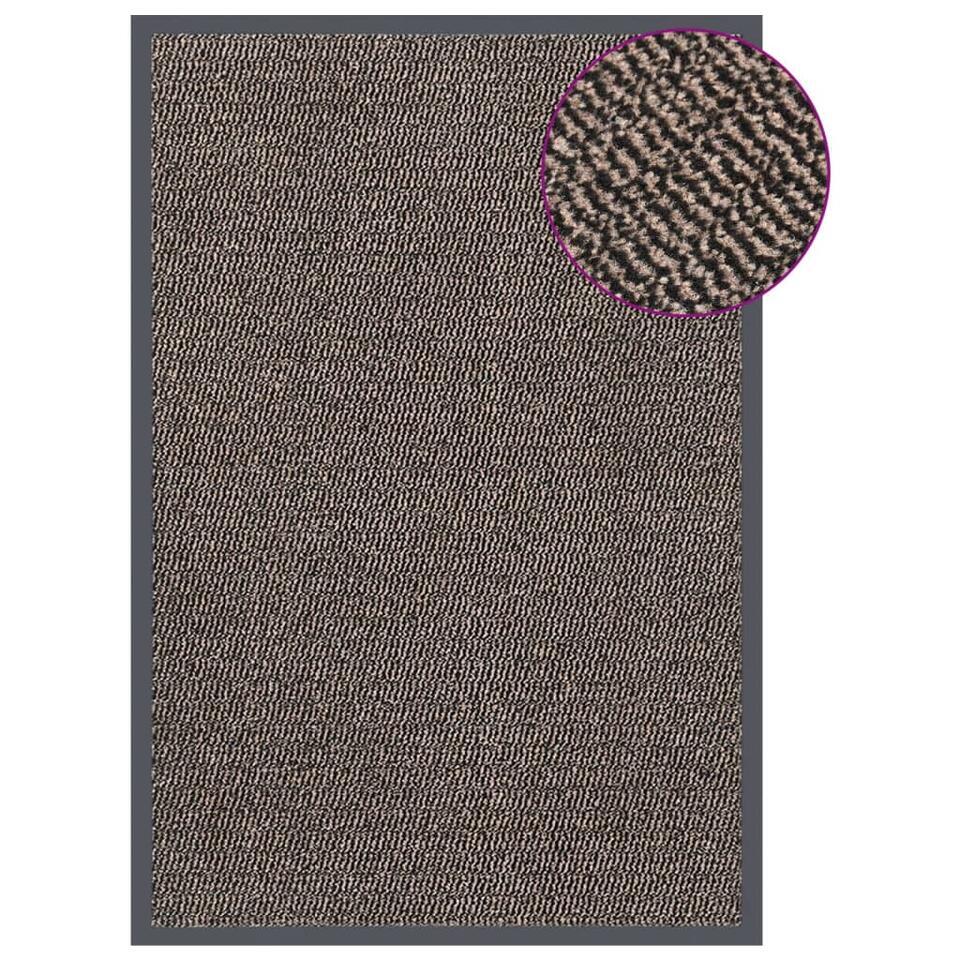  VidaXL - Deurmat - Bruin - Polypropyleen - 80 X 120 Cm