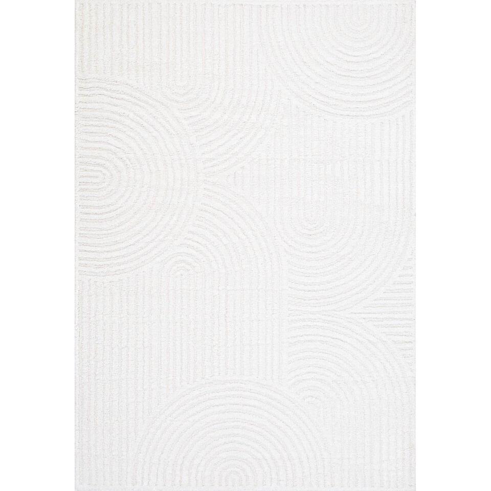  Interieur05 Scandinavisch Vloerkleed Oskar Creme/Wit - 280 X 200 Cm