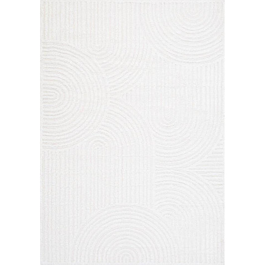  Interieur05 Scandinavisch Vloerkleed Oskar Creme/Wit - 280 X 200 Cm