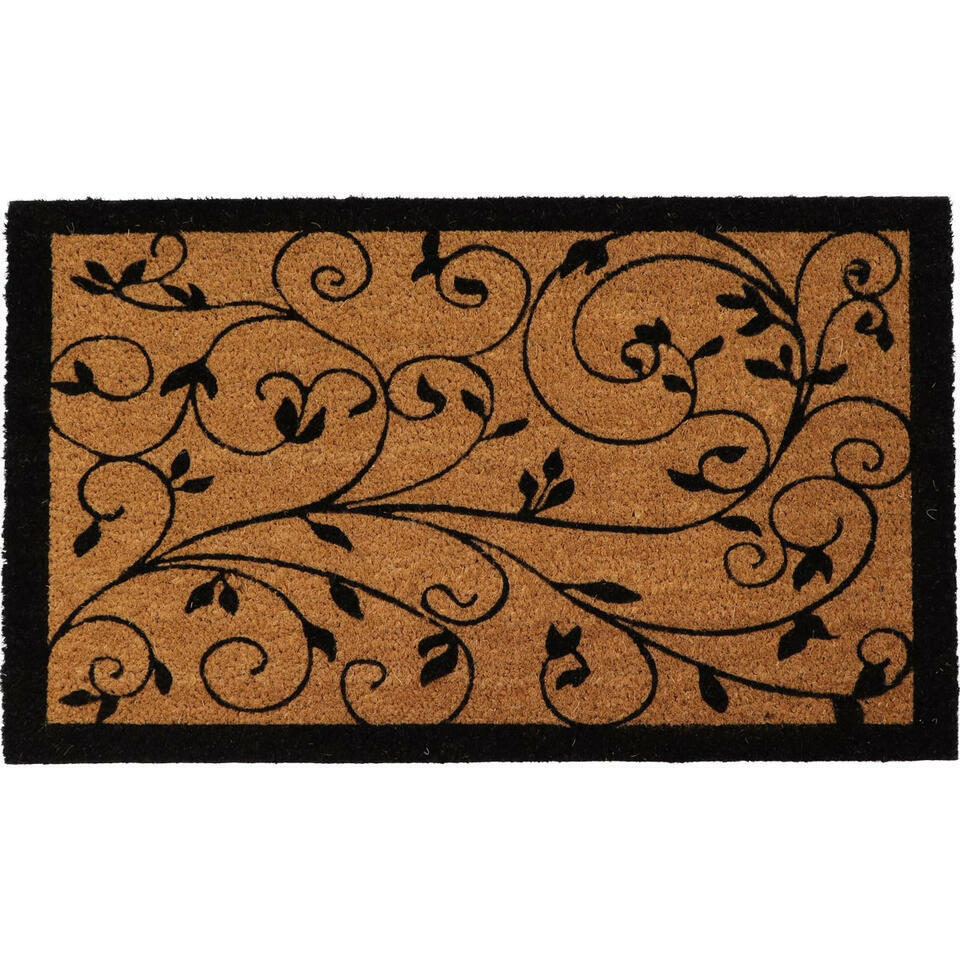 Merkloos Luance Warm Welcome Deurmat - Anti Slip - Rechthoek - 75 X 45 Cm