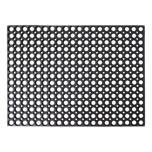Merkloos Luance Deurmat - 60 X 80 Cm - Rubber - Buitenmat - Schoonloopmat