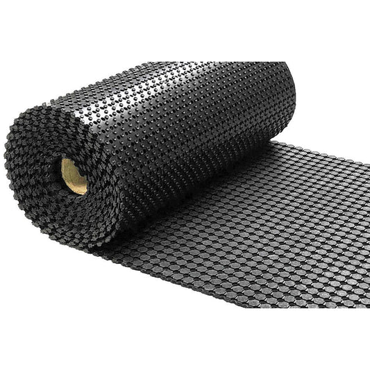 Merkloos Rubber Ringmat Op Rol - Dikte 10 Mm - Breedte 100 Cm