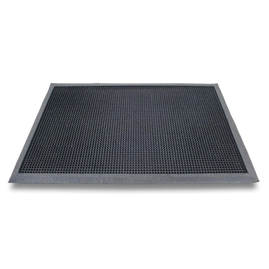  Sorx Deurmat - Antislip - Zwart - Rubber - 70 X 45 Cm