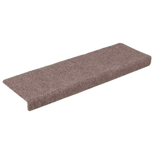  VidaXL Trapmatten 15 St 65x21x4 Cm Naaldvilt Bruin