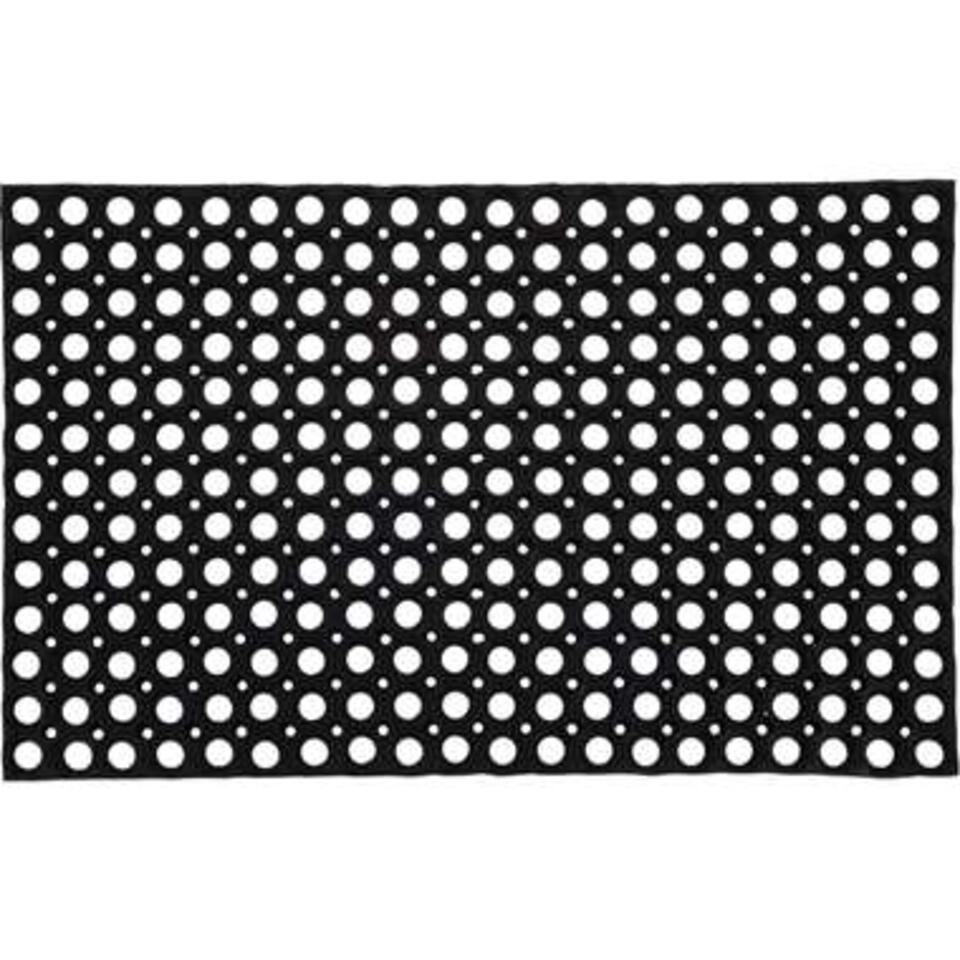 Merkloos Deurmat Groot - Rubber - 50 X 80 Cm