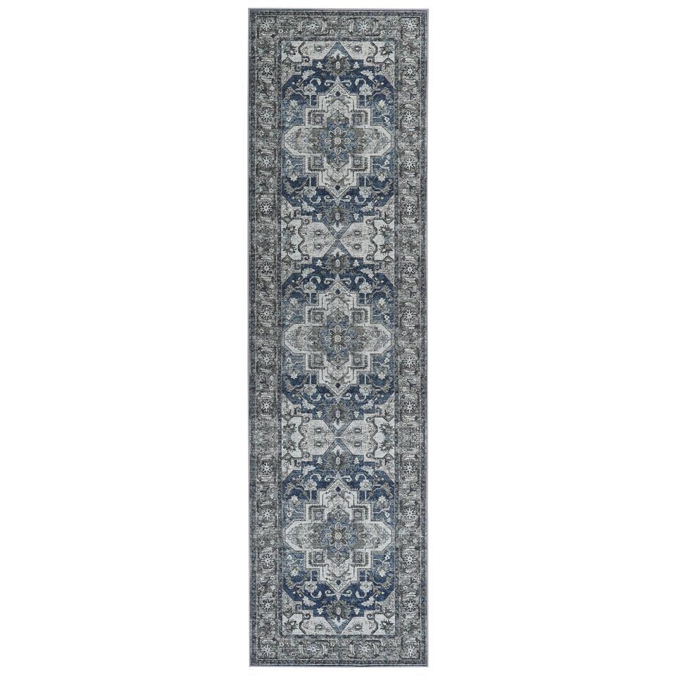  KOTTAR - Loper - Grijs - 80 X 300 Cm - Polyester
