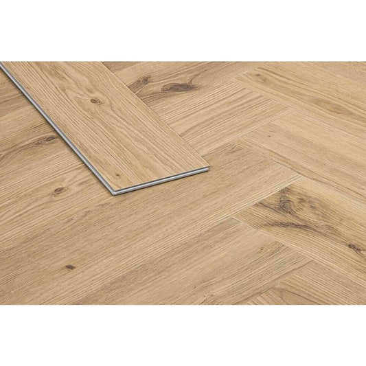  PVC Vloer Klik Visgraat - Oak Naturel - 1,28 M2