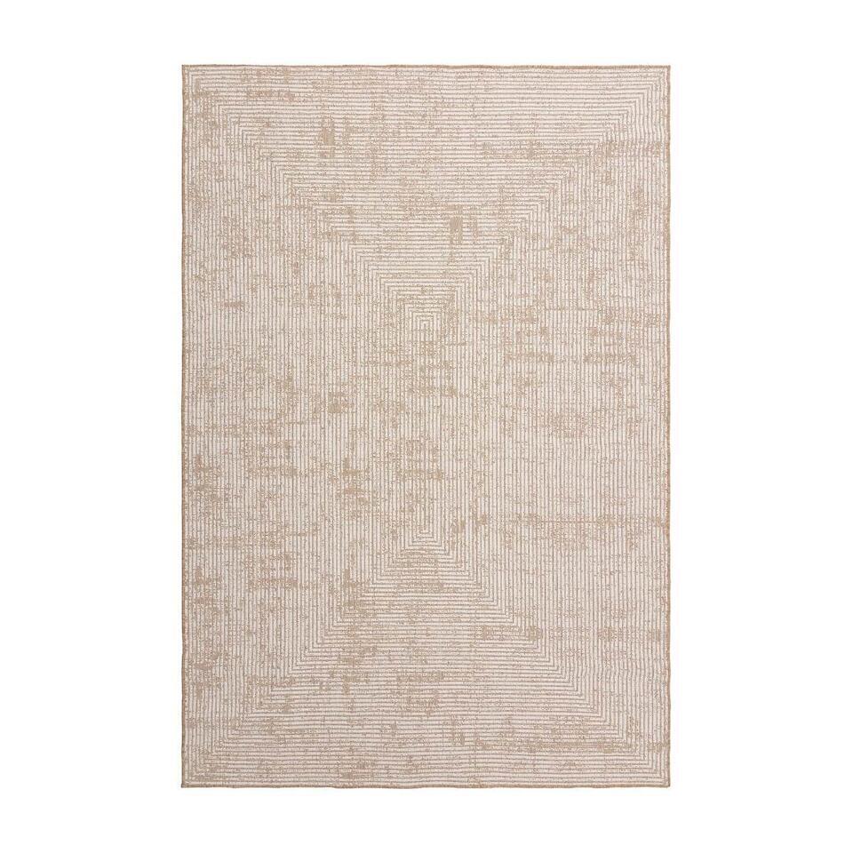  Interieur05 Jute Buitenkleed Naturel Lines - 380 X 280 Cm