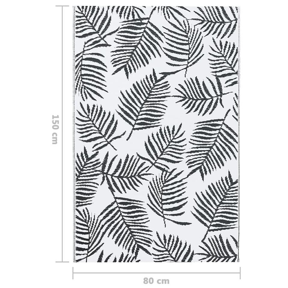 VidaXL - Tuinkleed - Wit - Polyetheen - 80 X 150 Cm