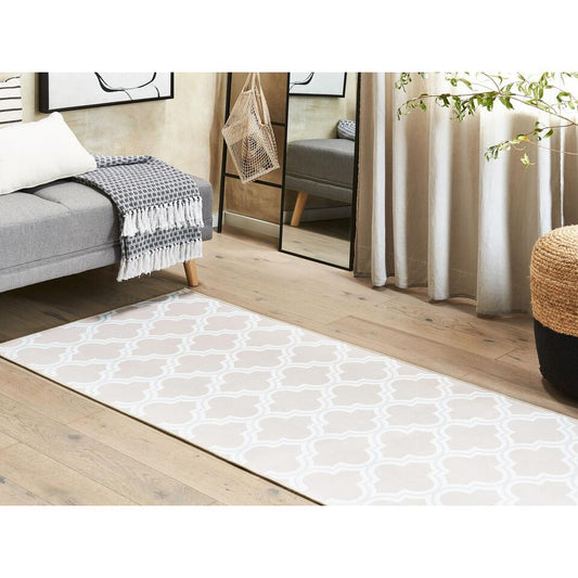  Beliani Loper - KADAYAL Beige Polyester 70x200 Cm