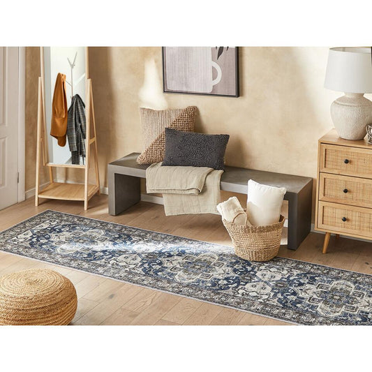  KOTTAR - Loper - Grijs - 80 X 300 Cm - Polyester