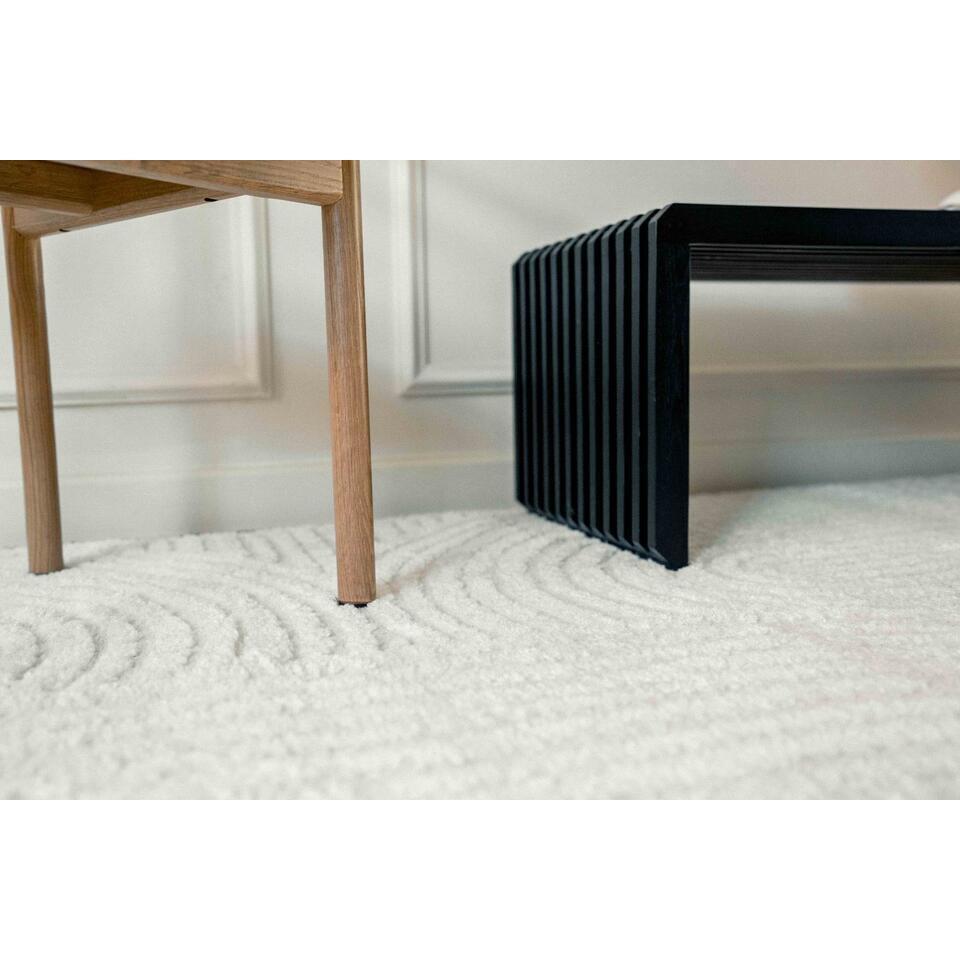  Interieur05 Scandinavisch Vloerkleed Oskar Creme/Wit - 280 X 200 Cm