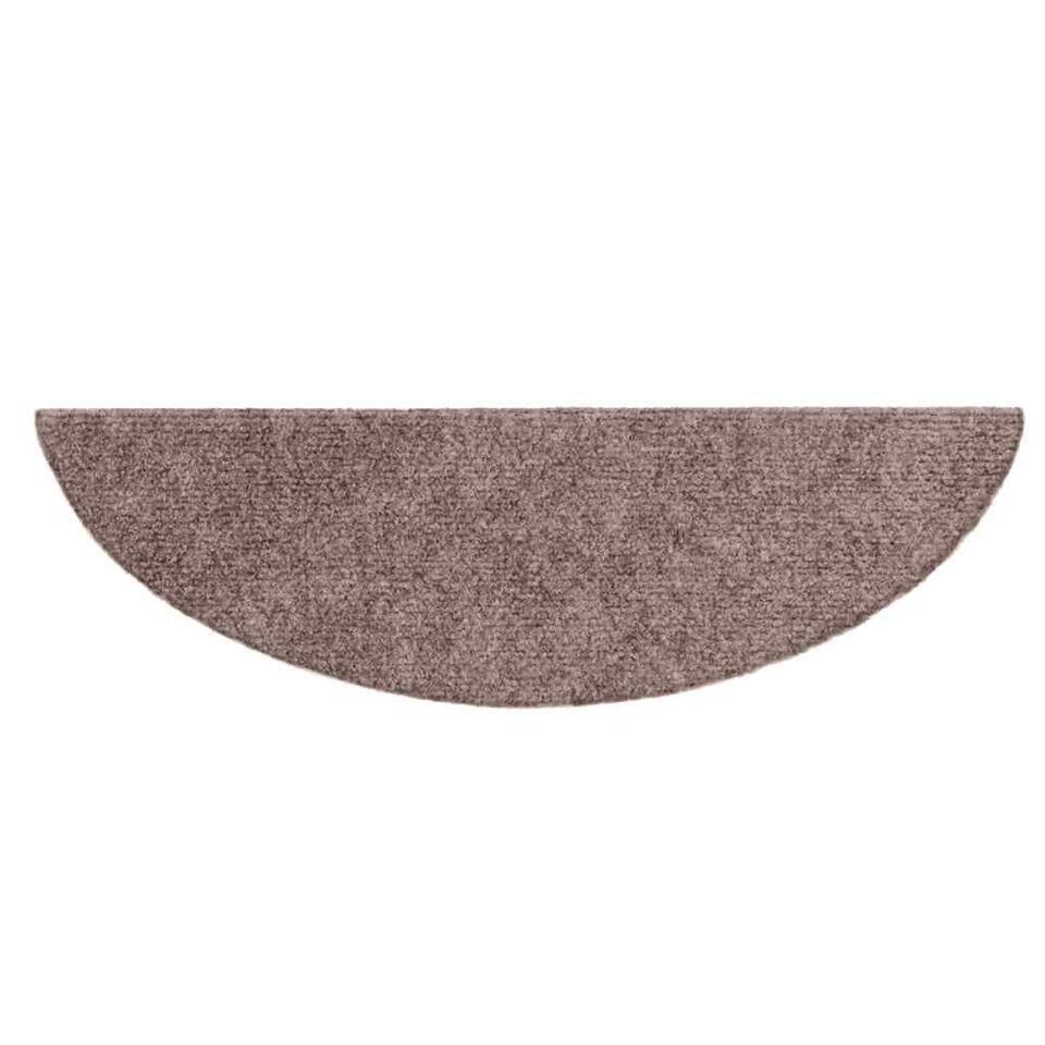  VidaXL - Trapmat - Bruin - Polypropyleen - 56 X 17 X 3 Cm - 10 Stuks