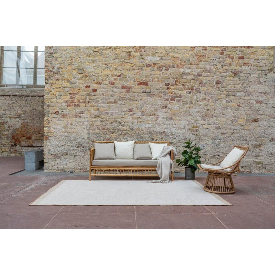  Interieur05 Jute Buitenkleed Naturel Border - 230 X 160 Cm