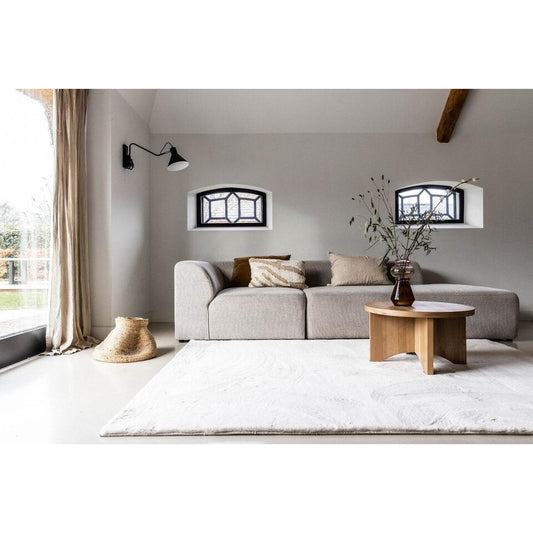  Interieur05 Hoogpolig Vloerkleed Lux Creme - 290 X 200 Cm