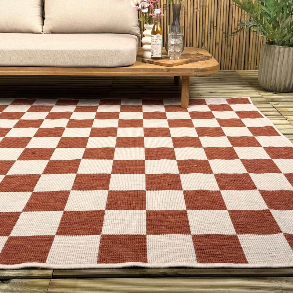  Interieur05 Buitenkleed Roest Level - 290 X 200 Cm