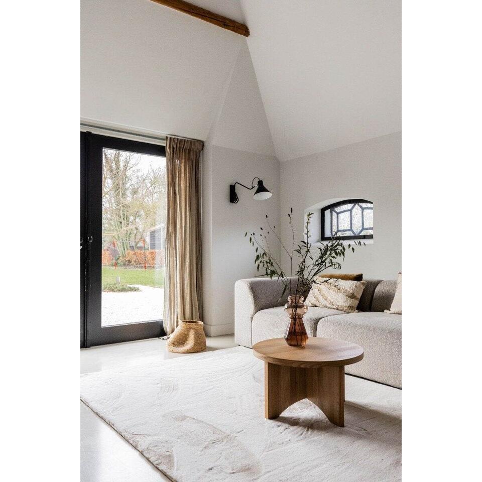  Interieur05 Hoogpolig Vloerkleed Lux Creme - 290 X 200 Cm