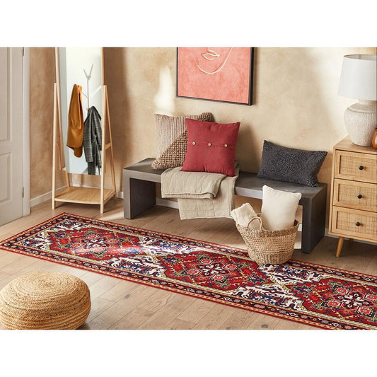  Beliani Loper - COLACHEL Multicolor Polyester 80x300 Cm