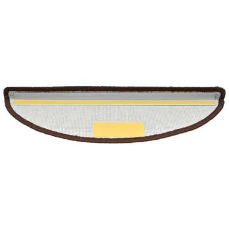  VidaXL Trapmatten 15 St 56x17x3 Cm Bruin