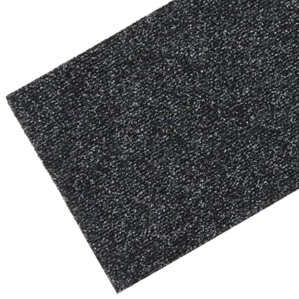  VidaXL - Trapmat - Grijs - Polypropyleen - 76 X 20 Cm - 15 Stuks