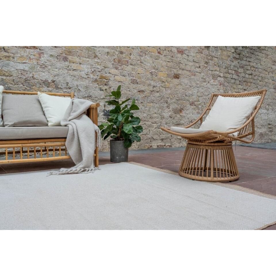  Interieur05 Jute Buitenkleed Naturel Border - 230 X 160 Cm