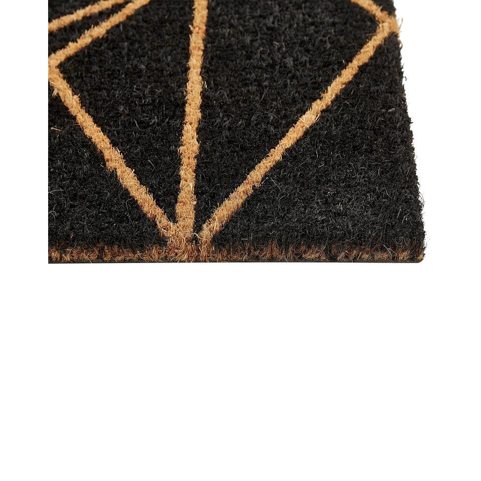  KISOKOMA - Deurmat - Zwart - 40 X 60 Cm - Kokos