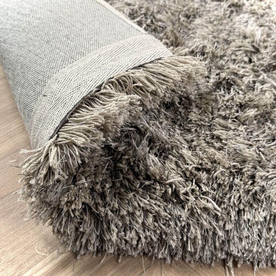  Interieur05 Hoogpolig Vloerkleed Nika Antraciet - 160 X 230 Cm