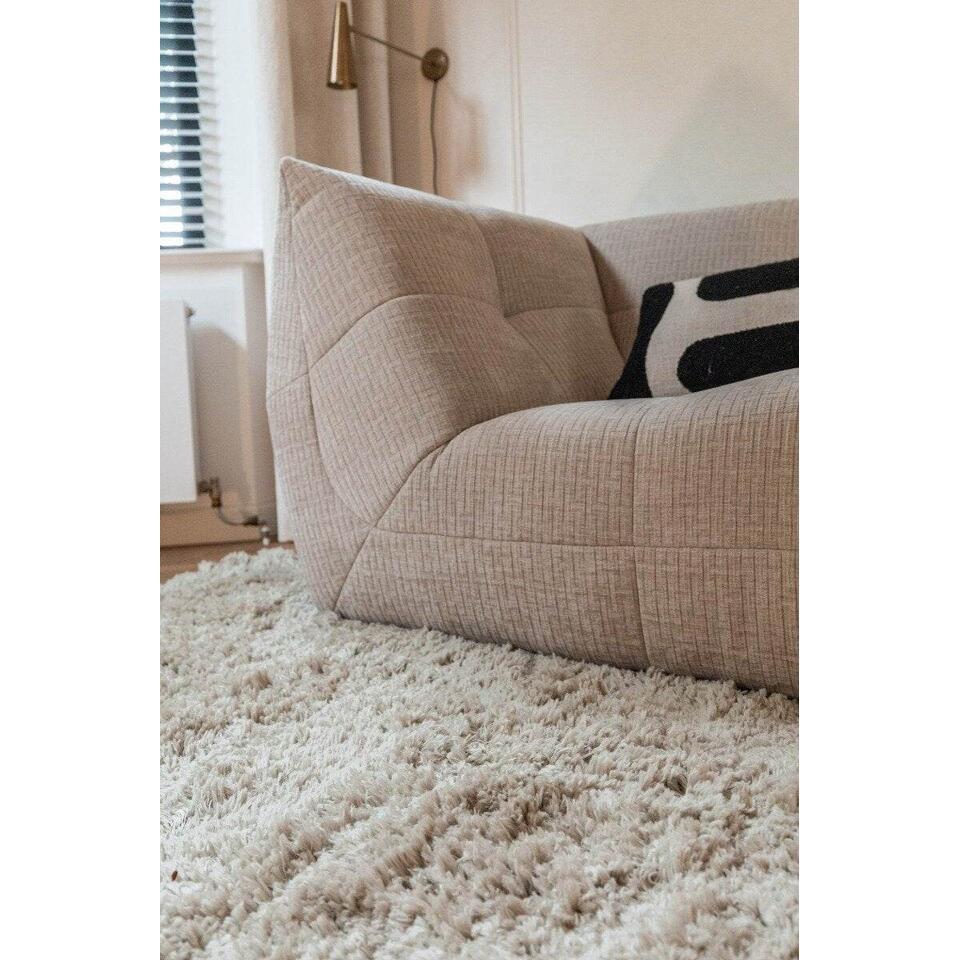  Interieur05 Hoogpolig Vloerkleed Polyester Pilo Beige - 290 X 200 Cm