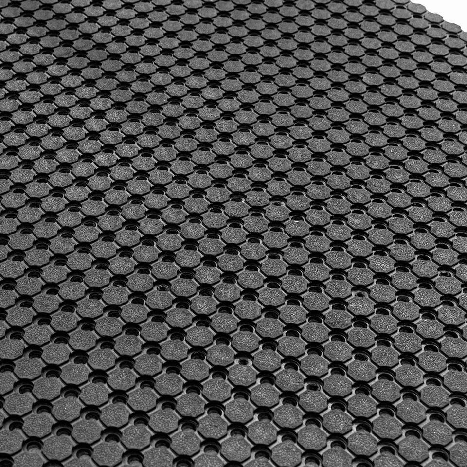 Merkloos Rubber Ringmat Op Rol - Dikte 10 Mm - Breedte 200 Cm