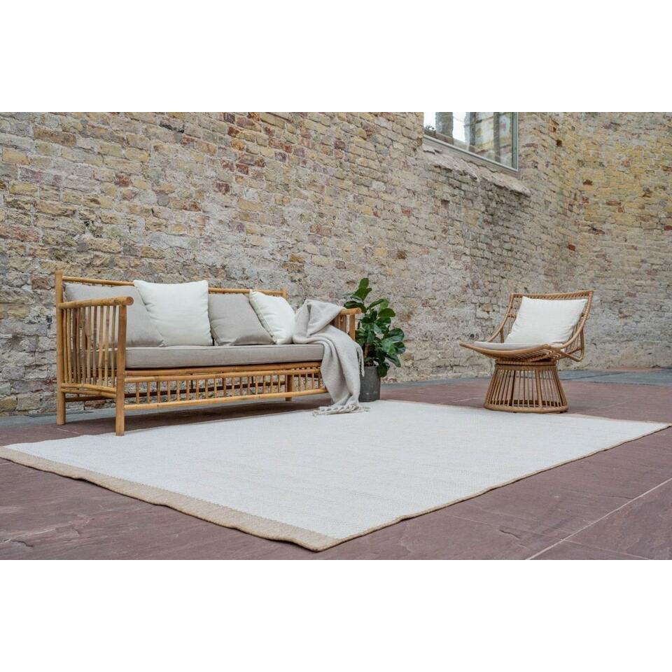  Interieur05 Jute Buitenkleed Naturel Border - 230 X 160 Cm