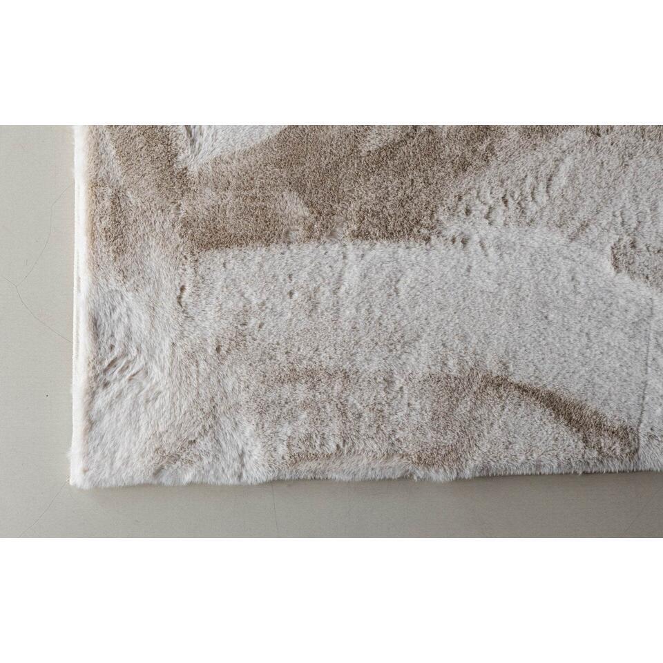  Interieur05 Hoogpolig Vloerkleed Lux Creme - 290 X 200 Cm