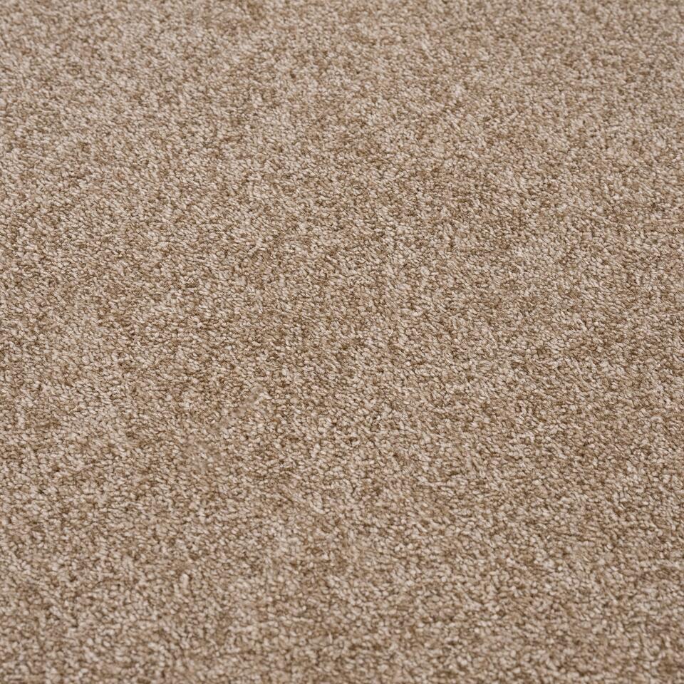  Uni Effen Laagpolig Vloerkleed Modern Beige - 240x340 CM